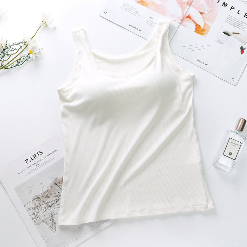 Débardeur femme avec soutien-gorge intégré