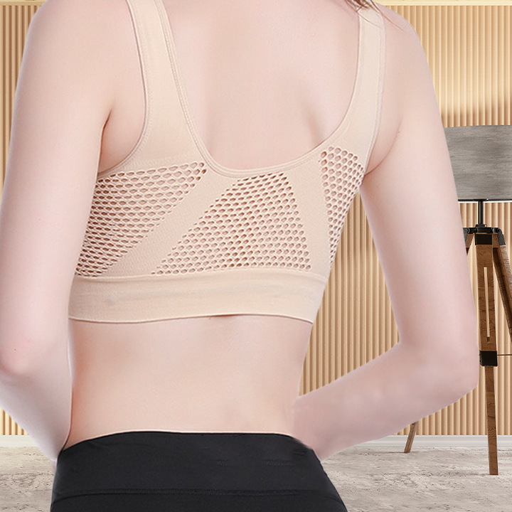 Soutien-gorge de sport respirant en maille