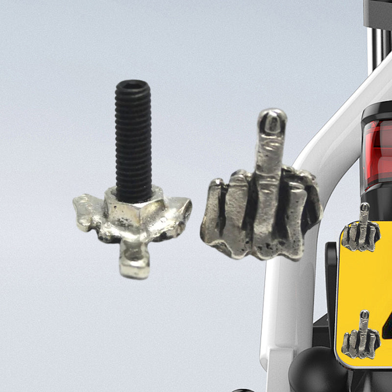 Leuke metalen vingerbout (4 stuks)