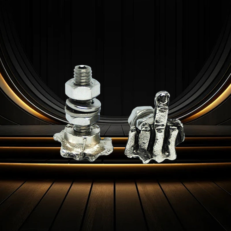 Leuke metalen vingerbout (4 stuks)