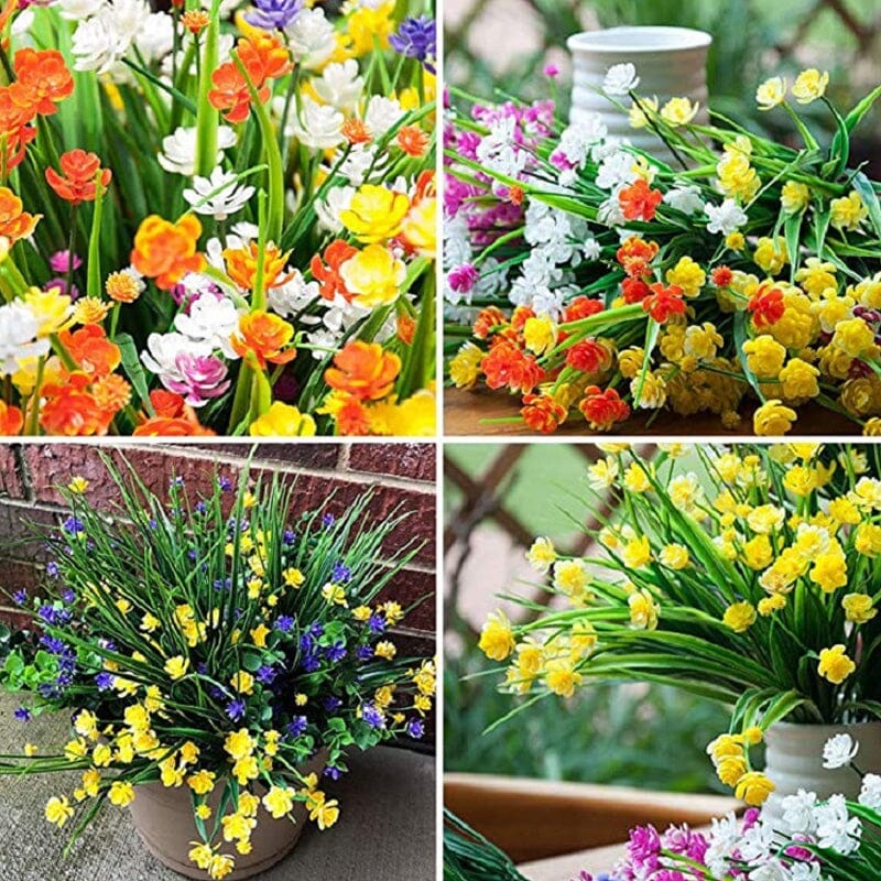 Fleurs artificielles d'extérieur