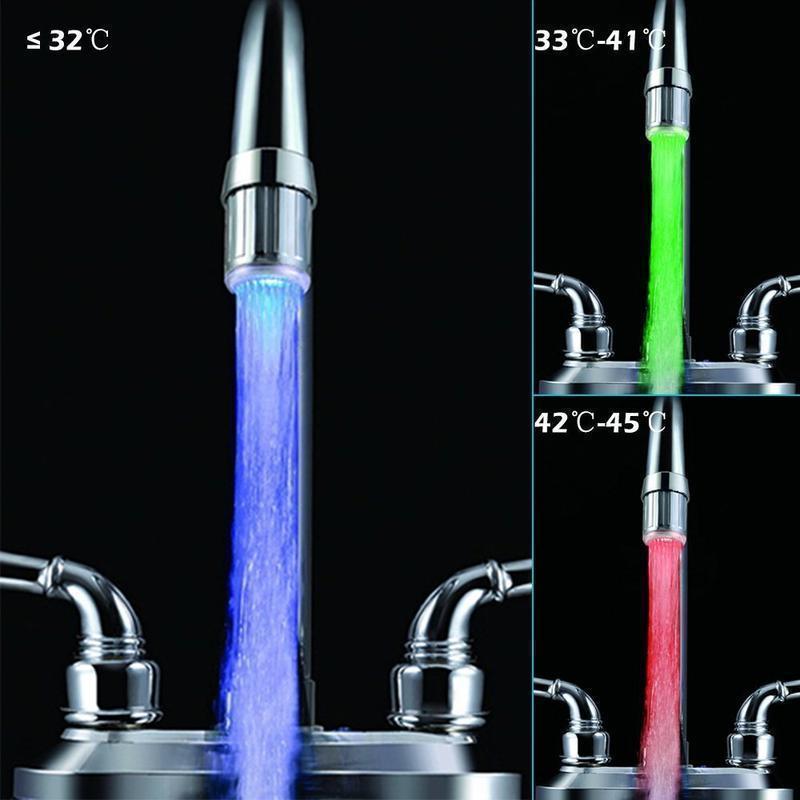 Robinet Led Changement De Couleur - ciaovie