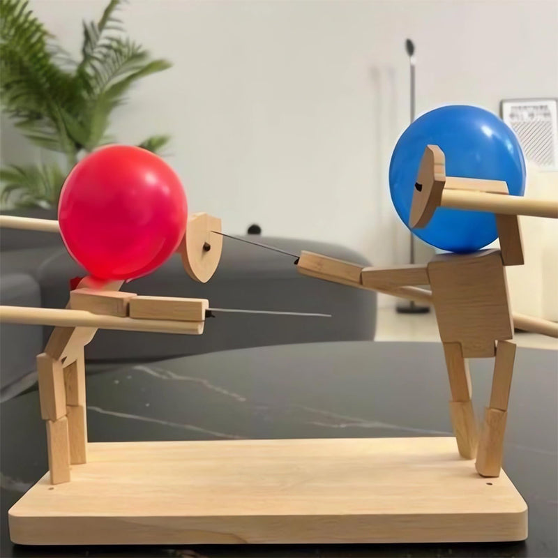 Marionnettes de clôture en bois