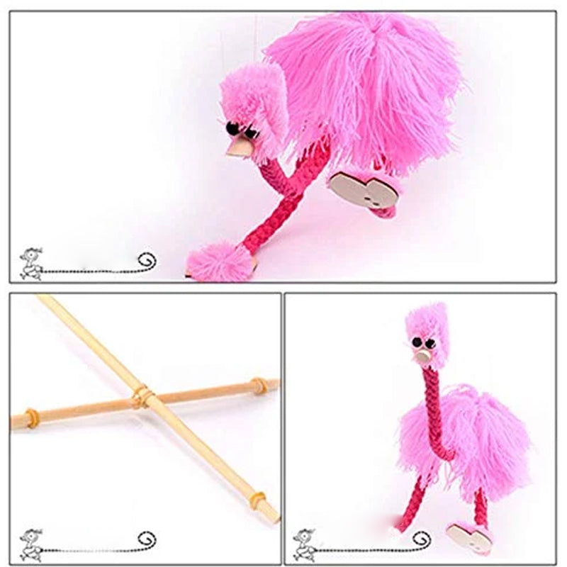 Marionnettes à fils d'autruche