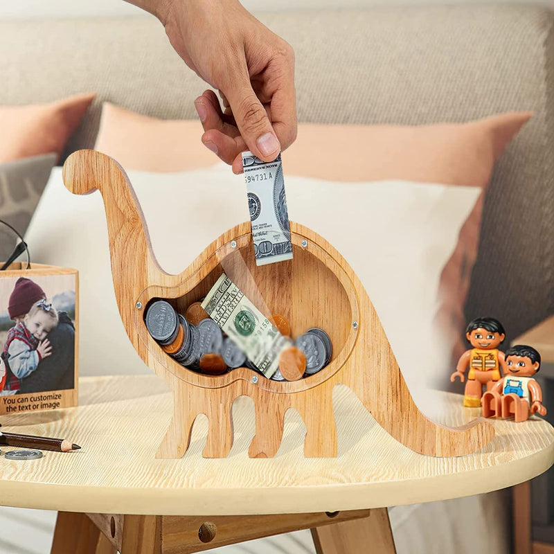 Tirelire Animal en Bois