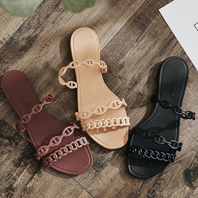 Sandales de l’Été - Bout Ouvert- Talons plats