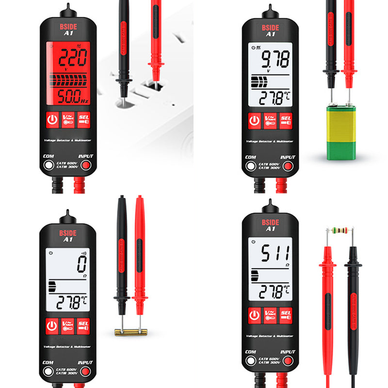 A1 Volautomatische Intelligente Digitale Multimeter Tegen Brandwonden