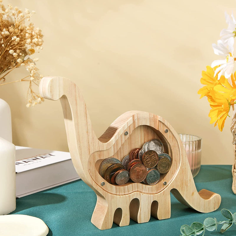 Tirelire Animal en Bois