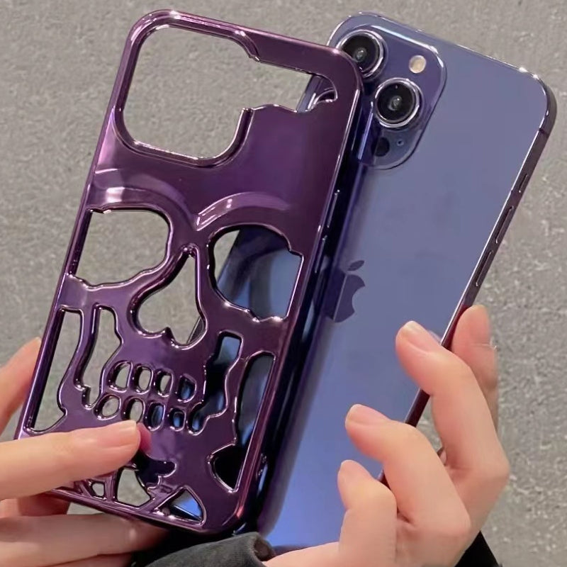Crâne de galvanoplastie Coque et skin iPhone