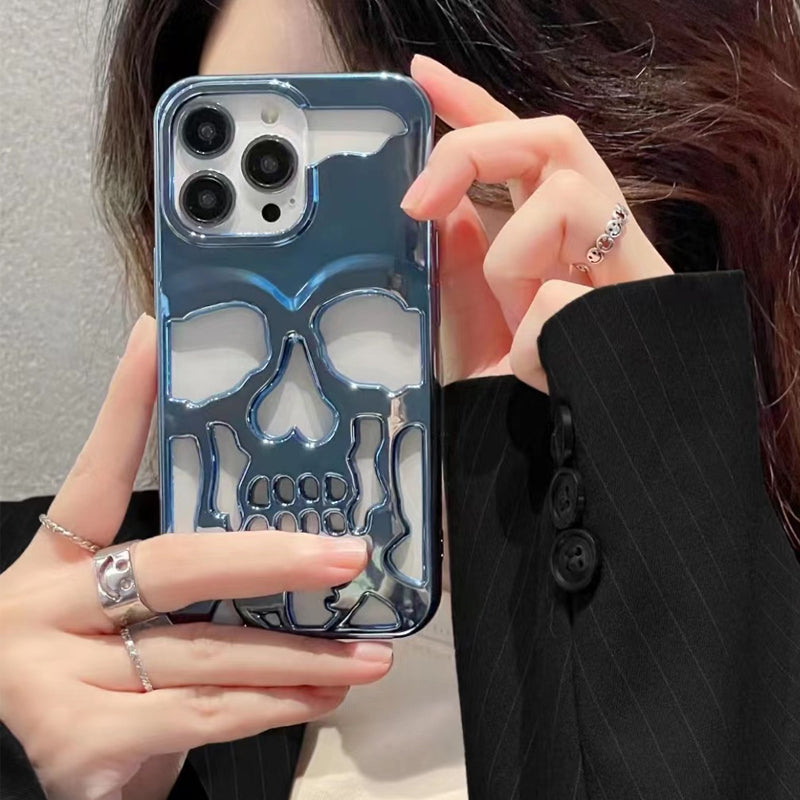 Crâne de galvanoplastie Coque et skin iPhone