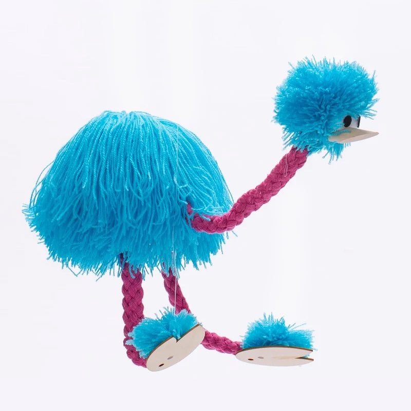 Marionnettes à fils d'autruche