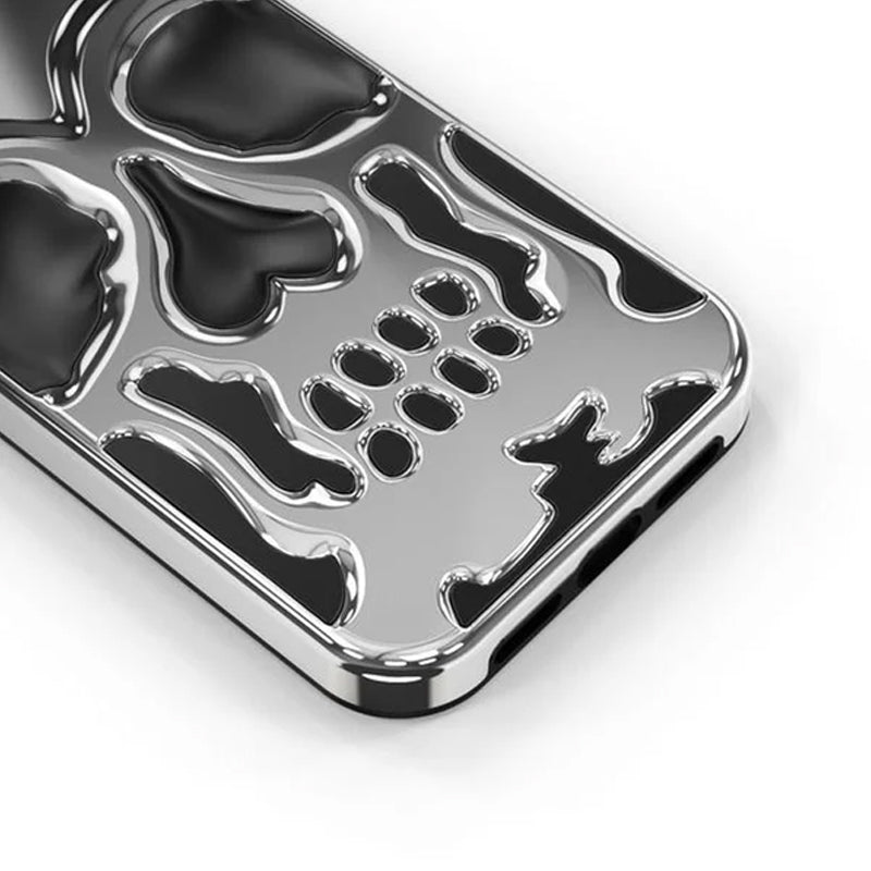 Crâne de galvanoplastie Coque et skin iPhone