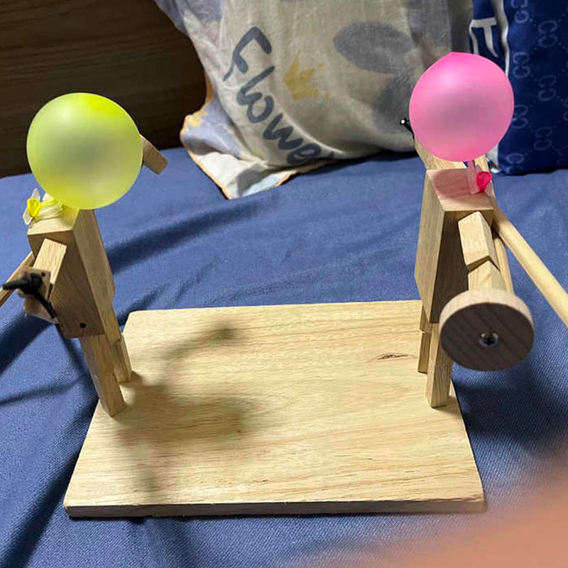 Marionnettes de clôture en bois