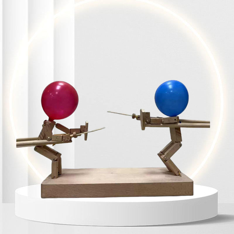 Marionnettes de clôture en bois