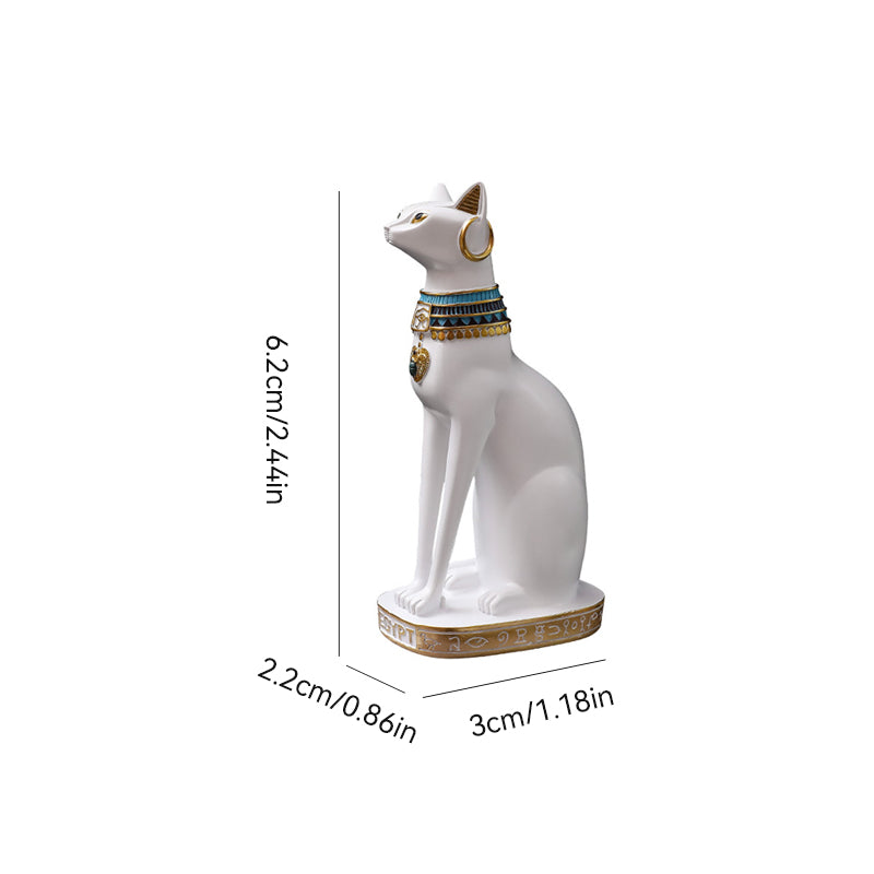 Figurine de chat égyptien noble