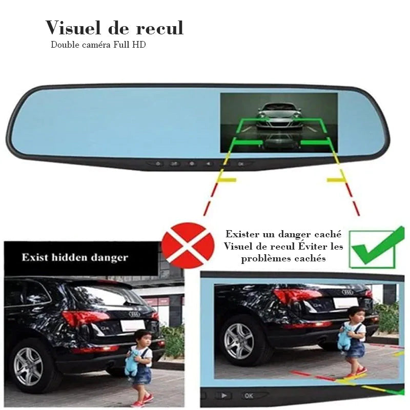 Enregistreur de conduite vidéo Full HD 1080p