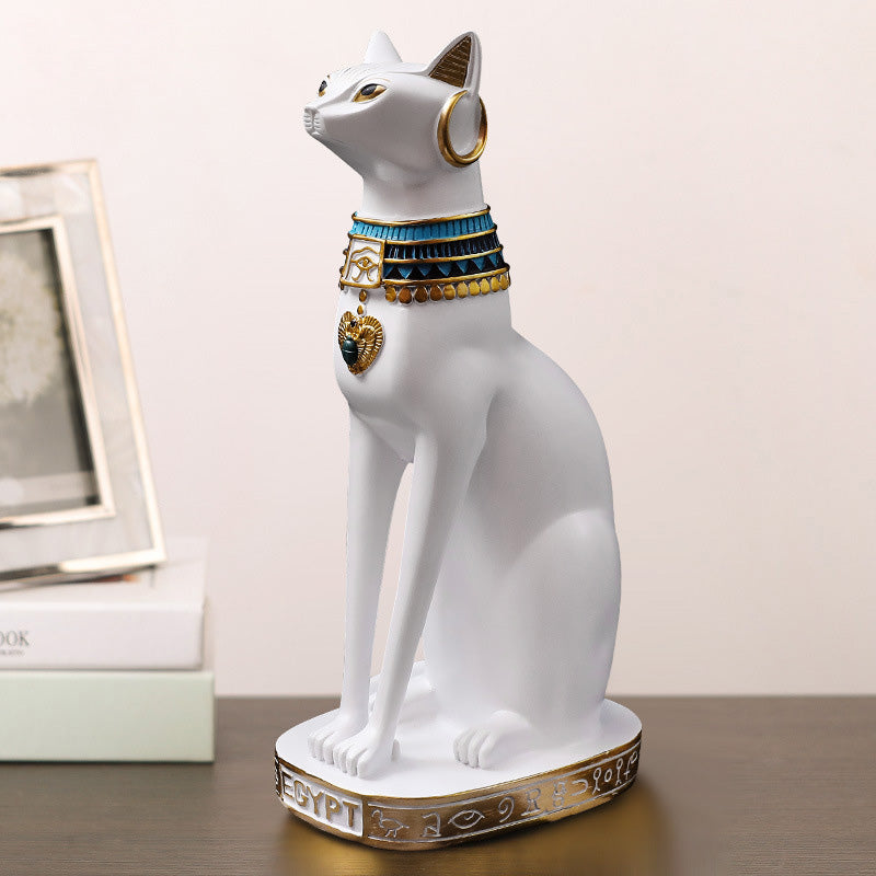 Figurine de chat égyptien noble