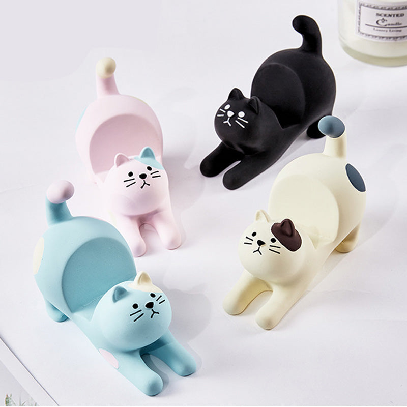 Support de téléphone pour chat paresseux