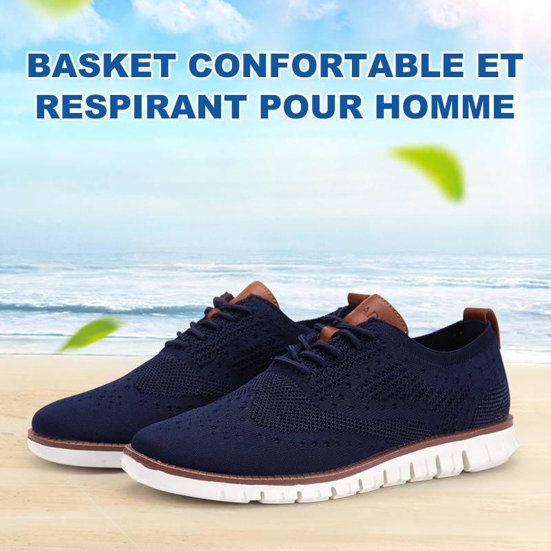 Baskets respirantes confortables pour hommes