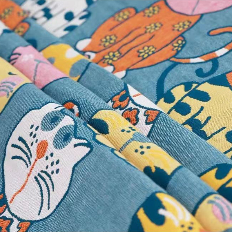 Serviette de bain absorbante mignonne en pur coton