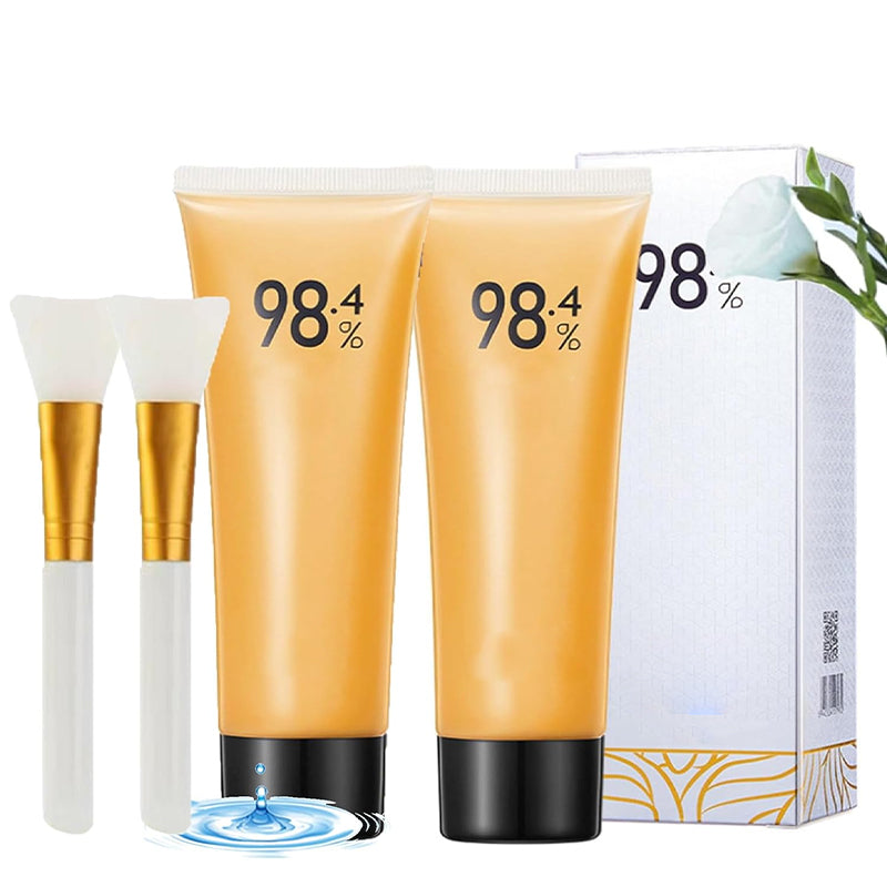 Masque pelable à la feuille d'or