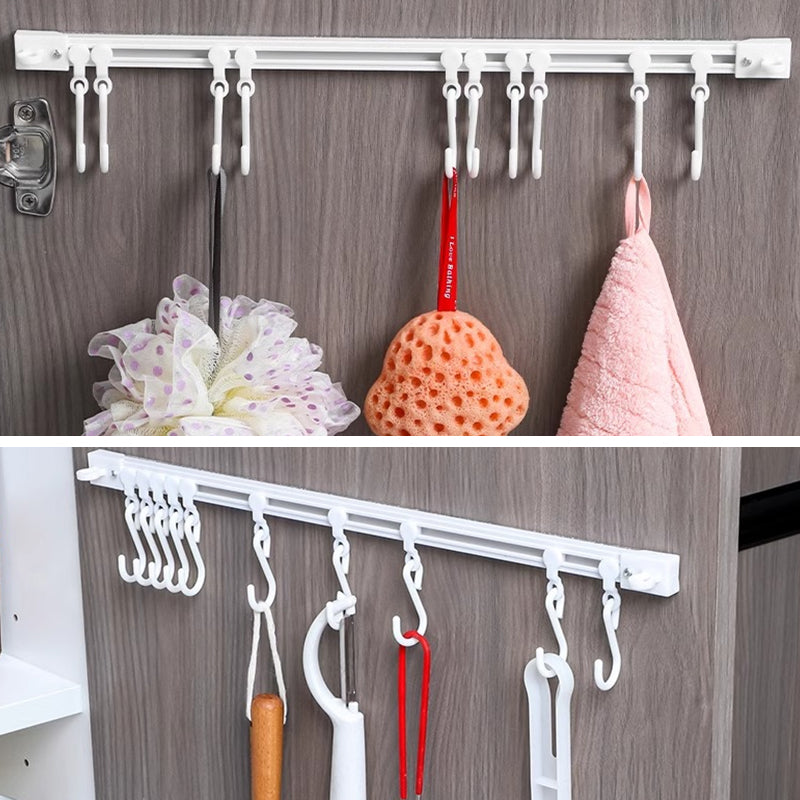 Crochet de rail coulissant multifonctionnel
