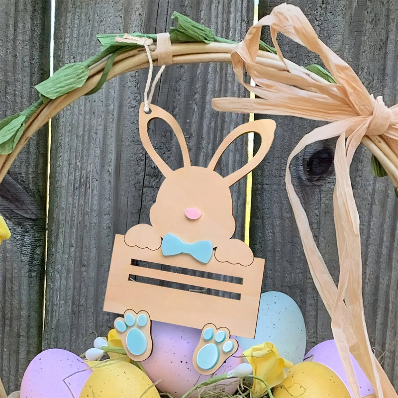 Porte-monnaie lapin de Pâques