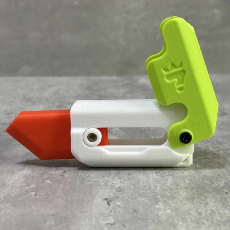 Jouet de décompression de couteau de carotte de gravité 3D