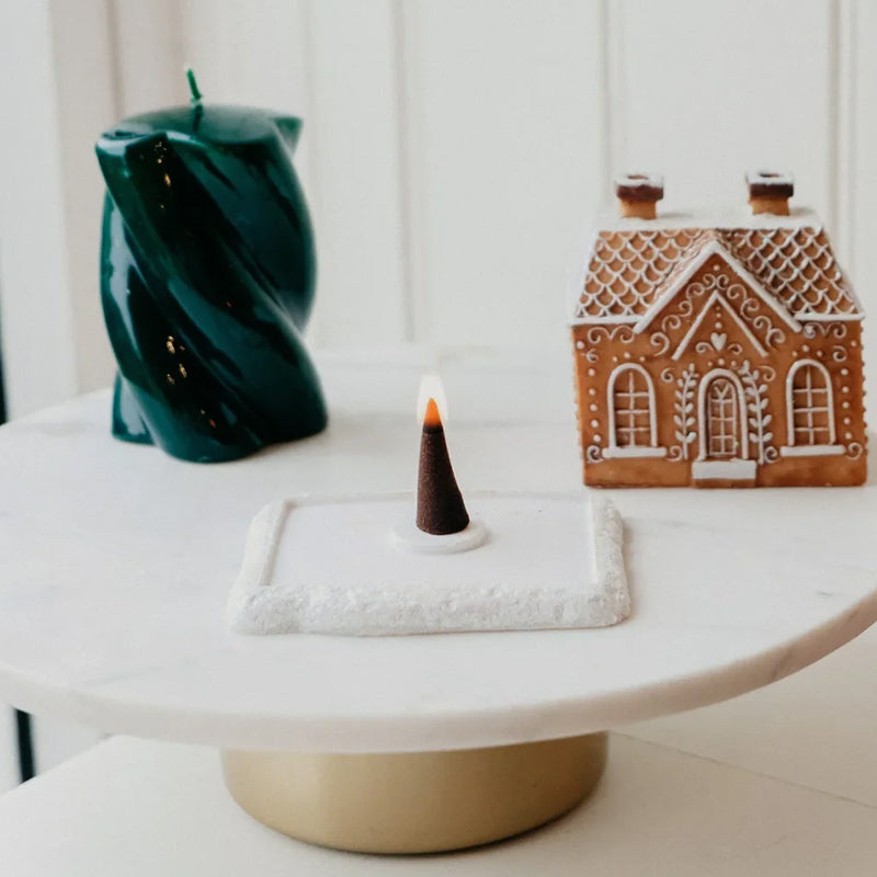 Brûleur d'encens maison en pain d'épices