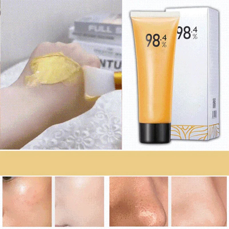 Masque pelable à la feuille d'or