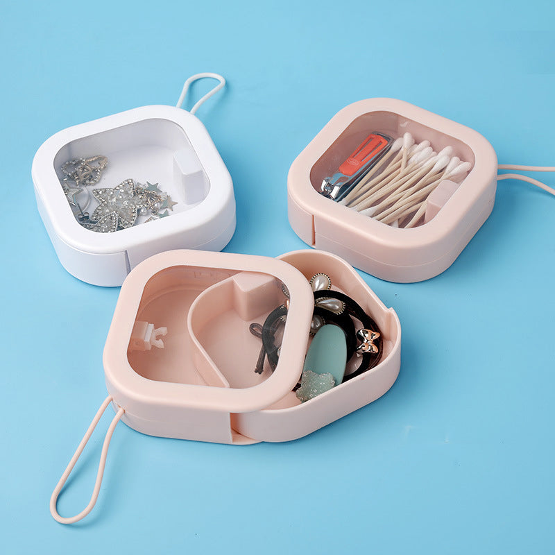 Organisateur de rangement d'accessoires pour cheveux de filles pour le voyage