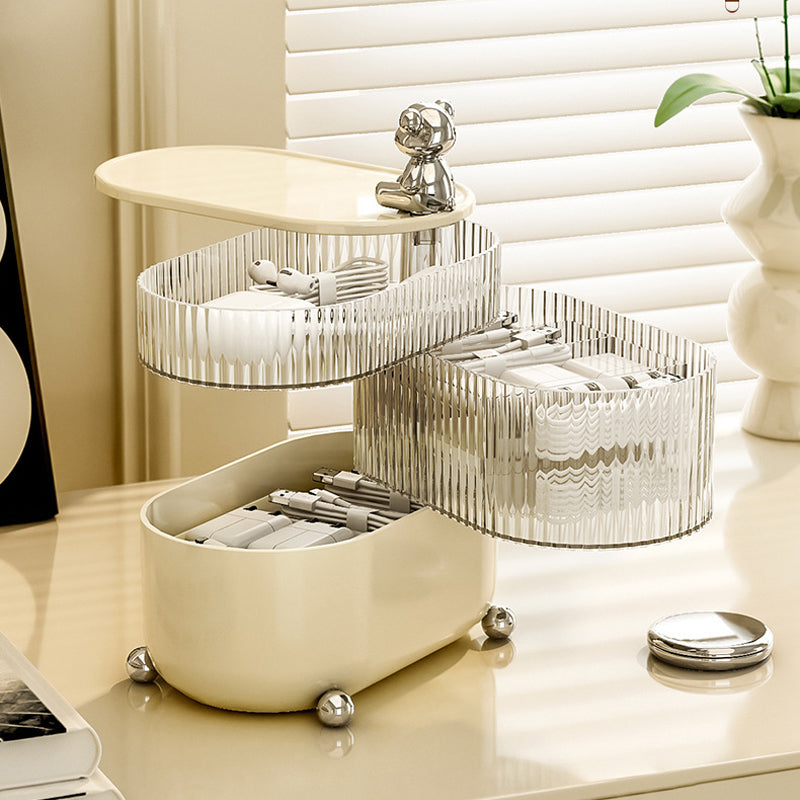 Organisateur de bureau rotatif à 360°