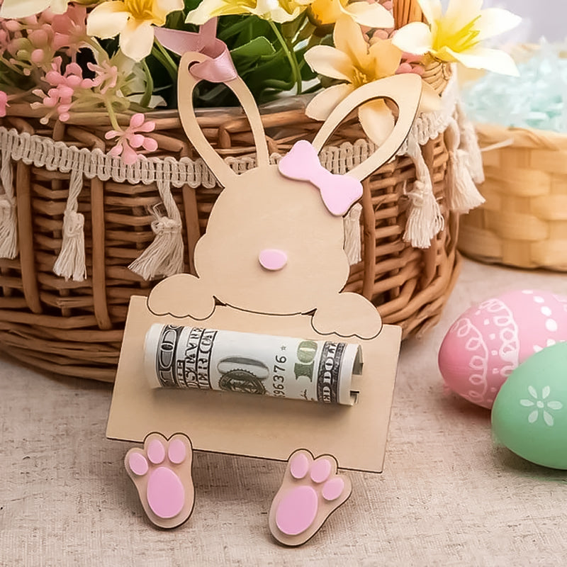 Porte-monnaie lapin de Pâques
