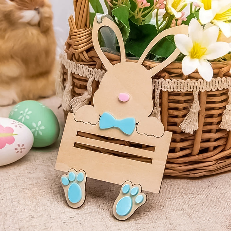 Porte-monnaie lapin de Pâques