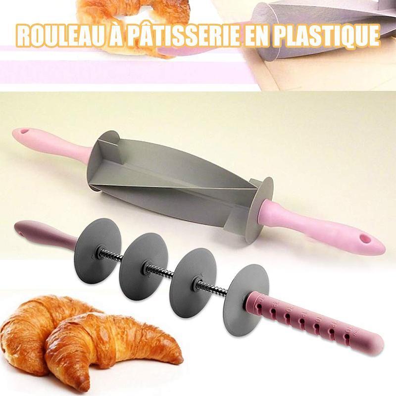 Rouleau à Pâtisserie (Pour Croissants / Réglable)