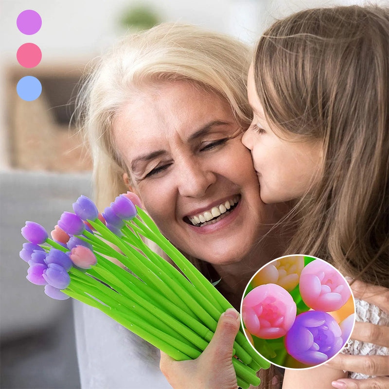 Stylos à Bille Tulipe à Couleurs Changeantes