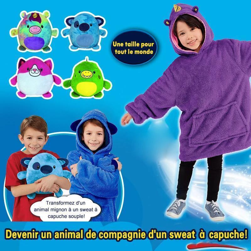 Sweat à Capuche de Couverture pour Enfants