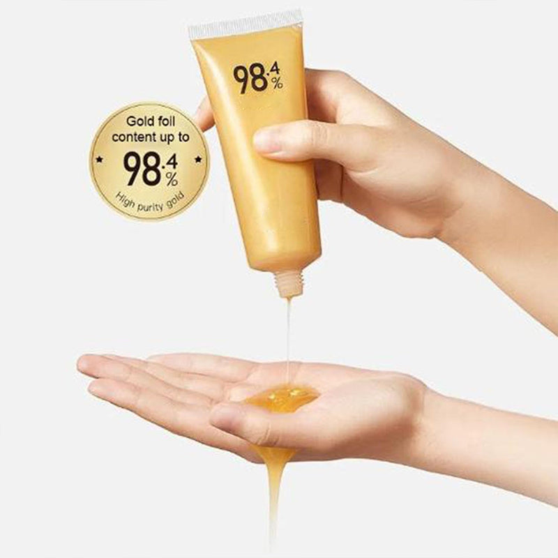 Masque pelable à la feuille d'or