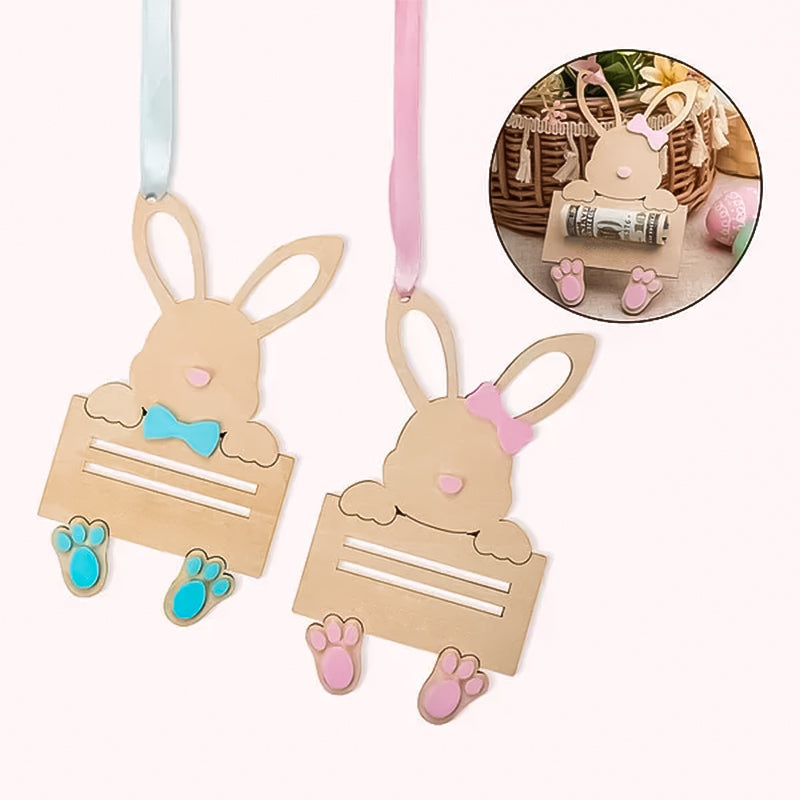 Porte-monnaie lapin de Pâques