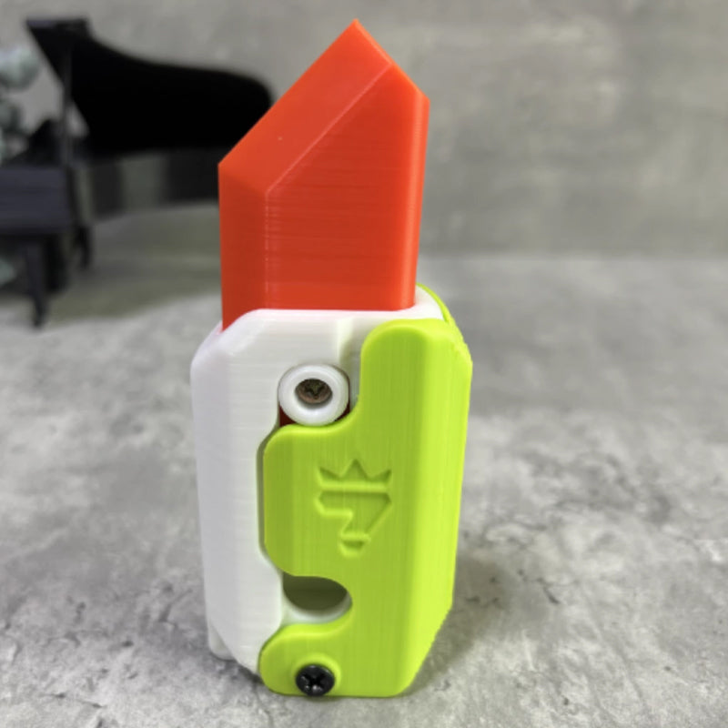 Jouet de décompression de couteau de carotte de gravité 3D