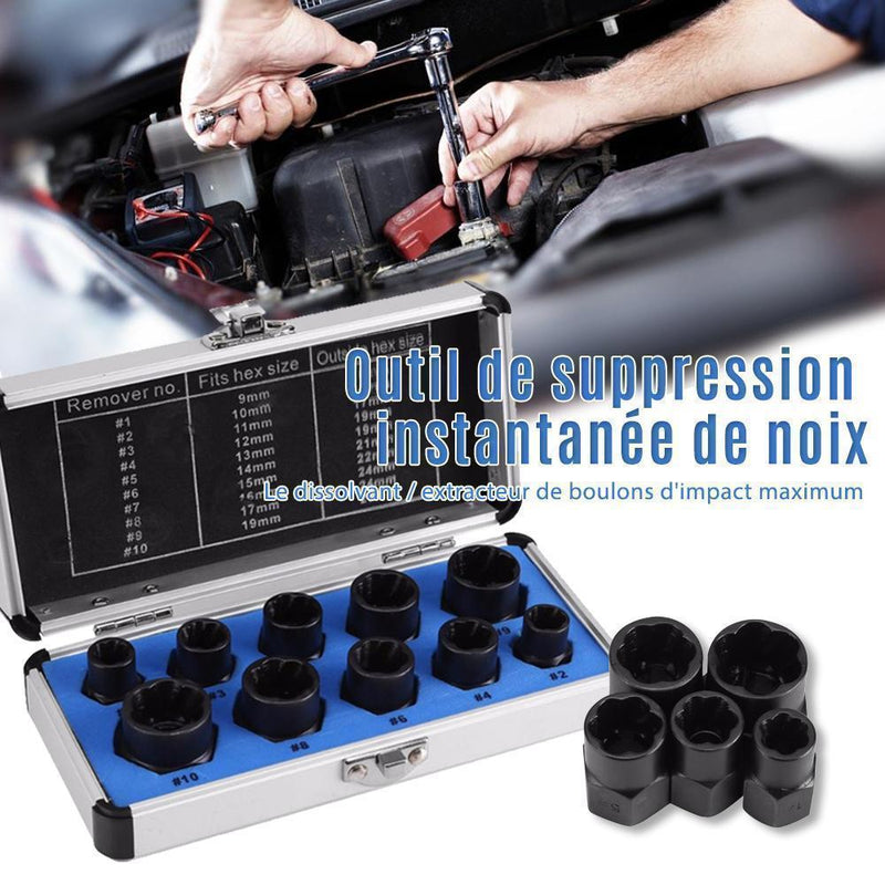 Ensemble kit Outil de Suppression de Noix