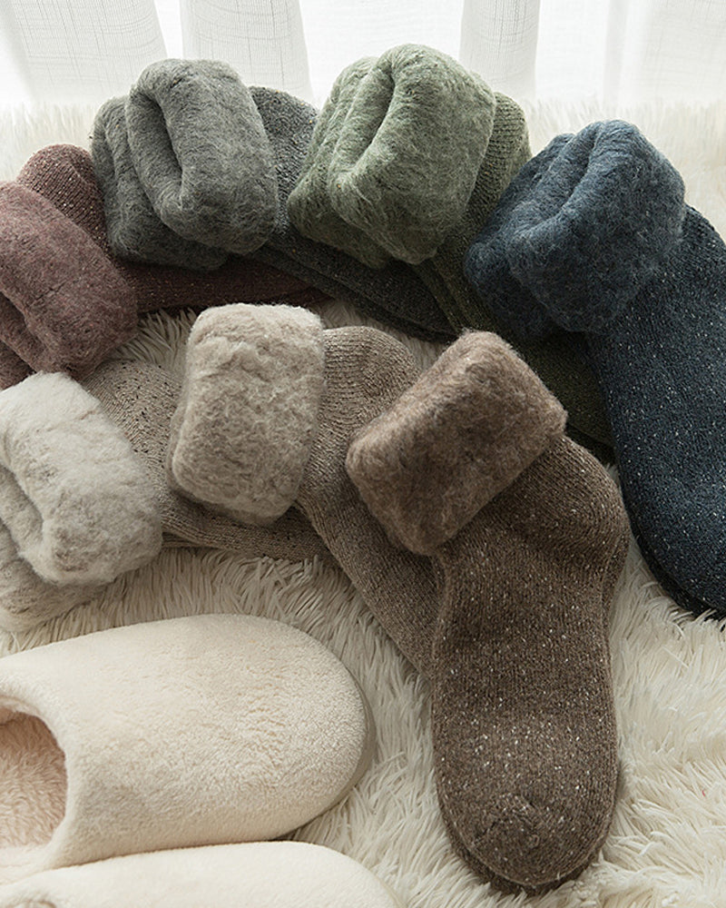 Chaussettes de couchage d'hiver chaudes et confortables pour femmes