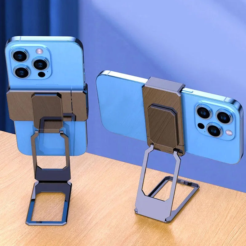 Support de téléphone pliable à clip arrière