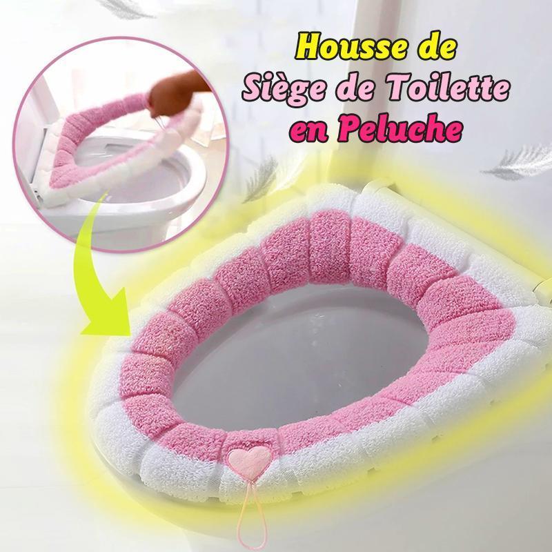 Housse de Siège de Toilette en Peluche