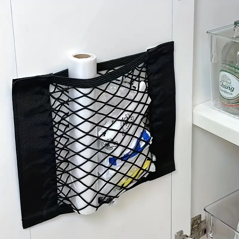 Plastic Bag-opbergnet (met kleefband)