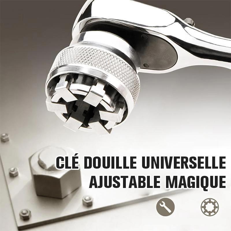 Clé à Douille Universelle Ajustable pour Écrou