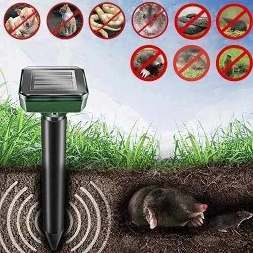 Répulsif solaire antiparasitaire pour jardin