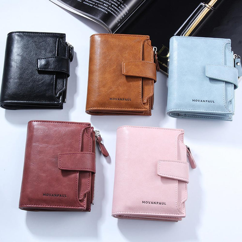 Porte-Cartes Portefeuille Portable Pour Femmes