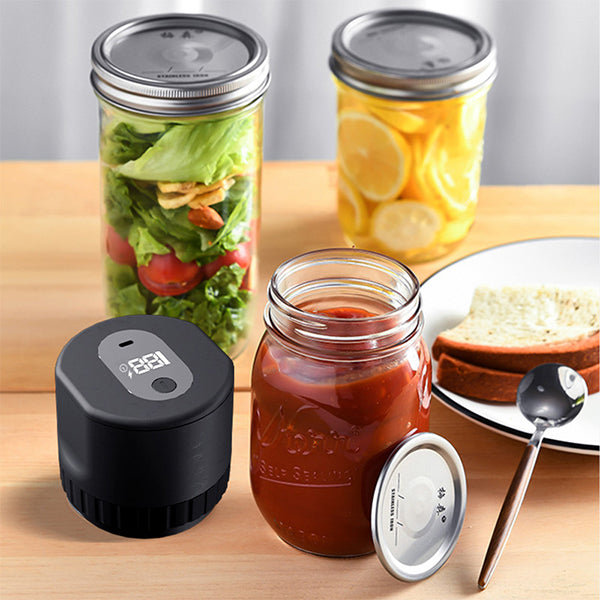 Fermeture électrique sous vide pour bocaux Mason