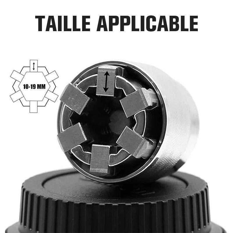 Clé à Douille Universelle Ajustable pour Écrou